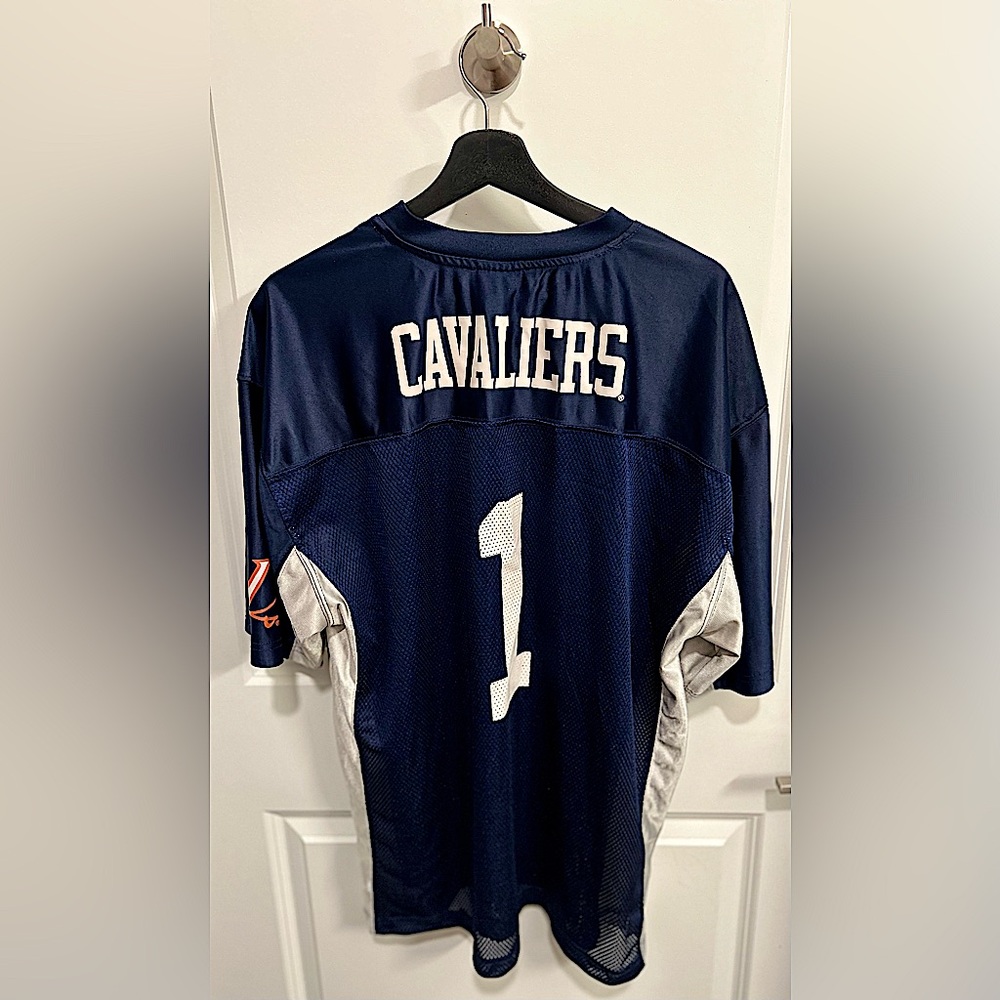 NCAA University of Virginia Cavaliers Fan Jersey - Blue/Orange - XL - Picture 2 of 6